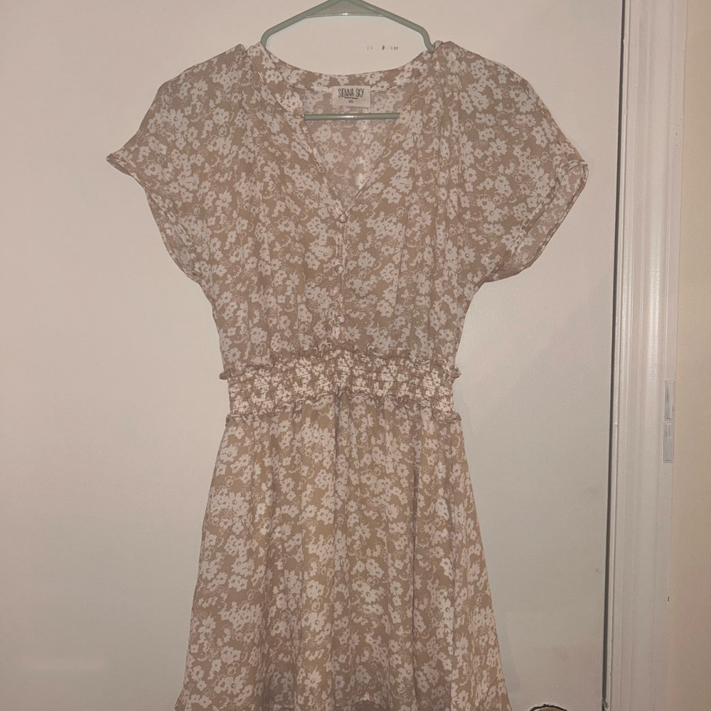 Sienna Sky Flowy Dress